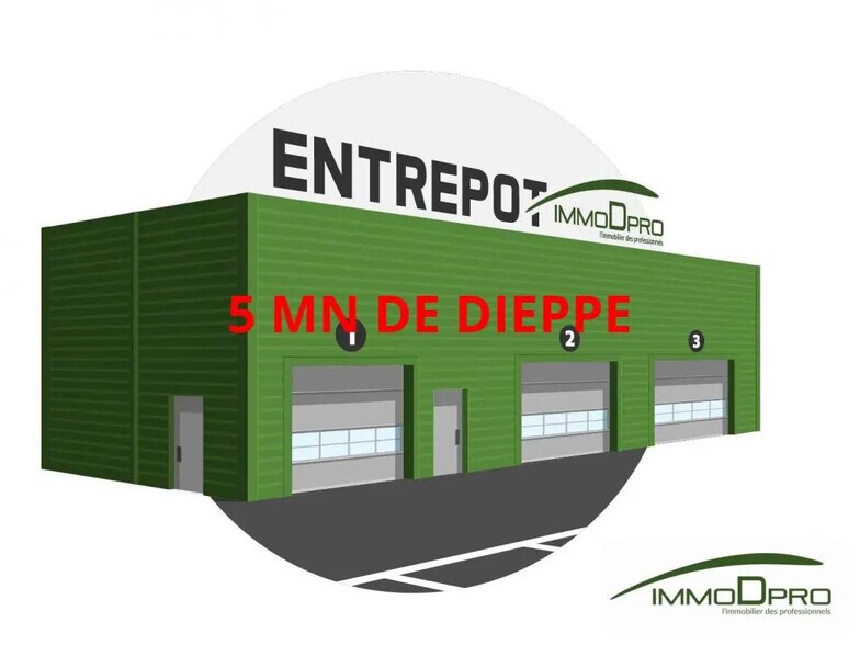 Industriel/Logistique dans Dieppe à louer - Photo de l’immeuble – Image 1 sur 3