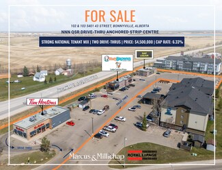 Plus de détails pour 5401 43 St, Bonnyville, AB - Local commercial à vendre
