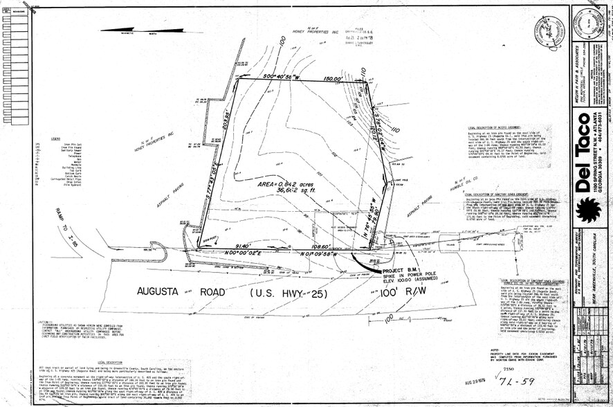 4297 Augusta Rd, Greenville, SC à louer - Plan cadastral – Image 2 sur 5