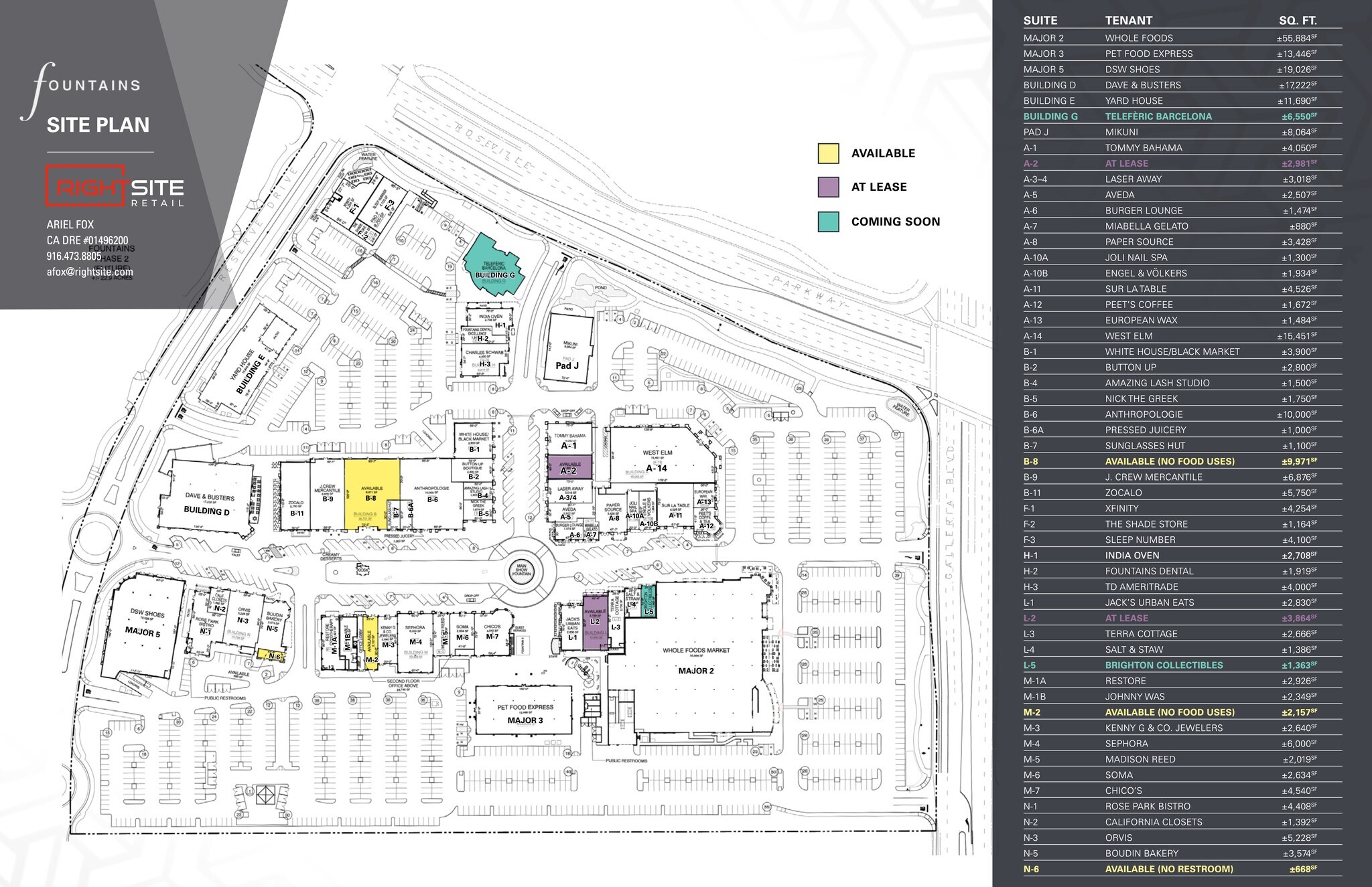 1120 Roseville Pky, Roseville, CA à louer Plan de site– Image 1 sur 9
