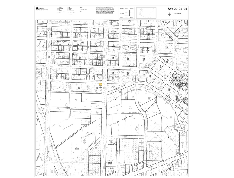 5801 4th Ave S, Seattle, WA à vendre - Plan cadastral – Image 3 sur 3