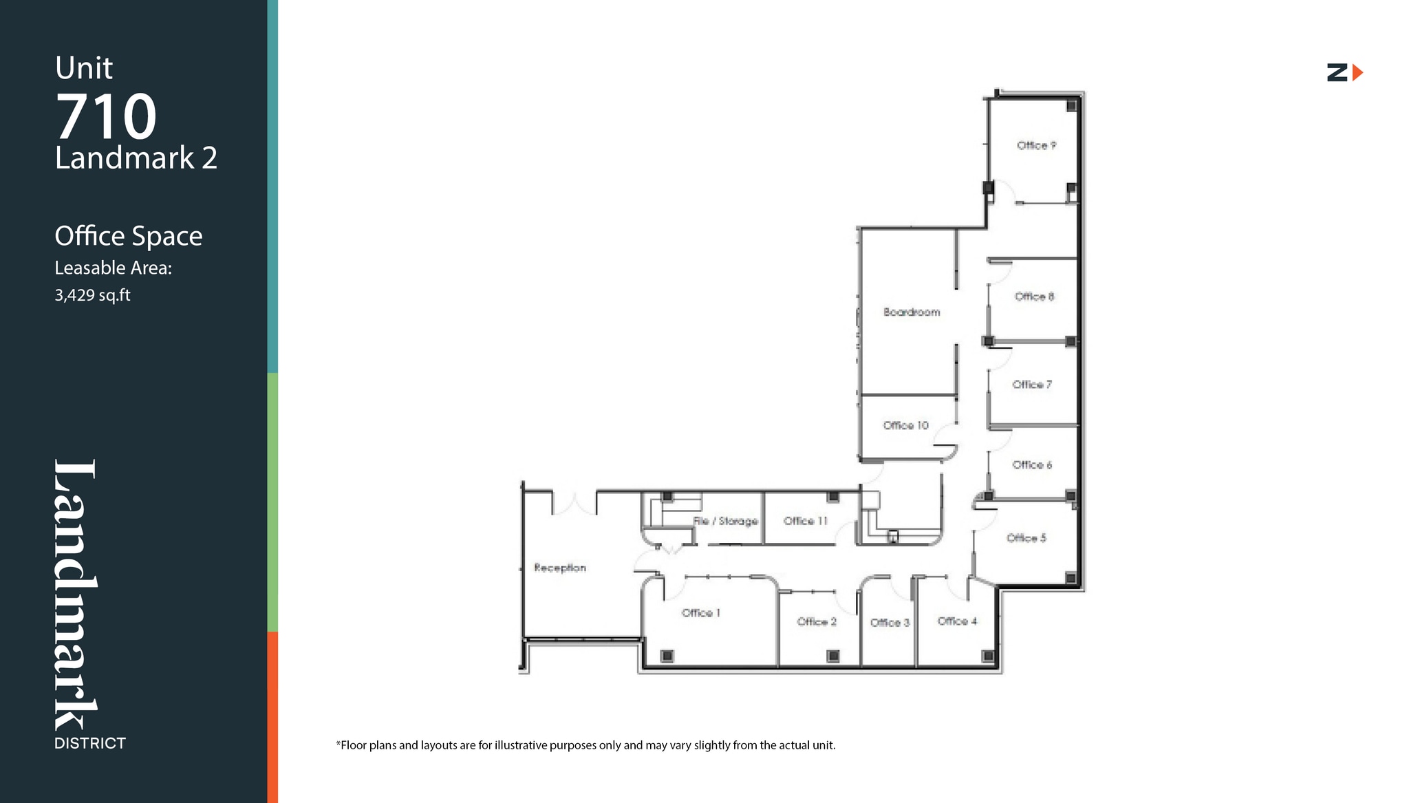 1700 Dickson Av, Kelowna, BC à louer Plan d’étage– Image 1 sur 31