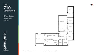 1700 Dickson Av, Kelowna, BC à louer Plan d’étage– Image 1 sur 31