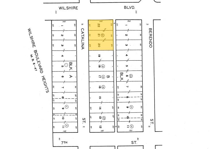 3324-3330 Wilshire Blvd, Los Angeles, CA à louer - Plan cadastral – Image 2 sur 22