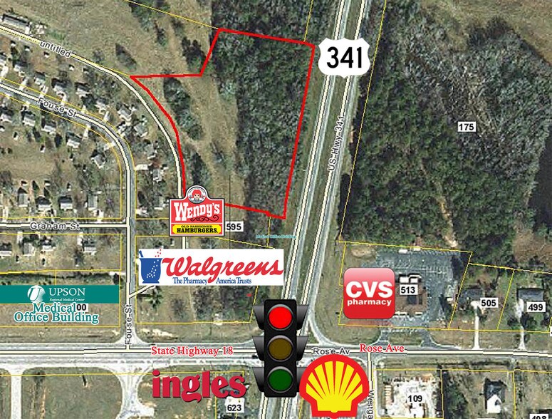 Hwy 341 N, Barnesville, GA à vendre - Autre – Image 3 sur 14