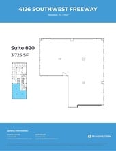 4126 Southwest Fwy, Houston, TX à louer Plan d’étage– Image 1 sur 1