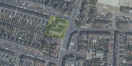 68 Lowestoft Rd, Great Yarmouth, NFK - Vue aérienne vue de carte