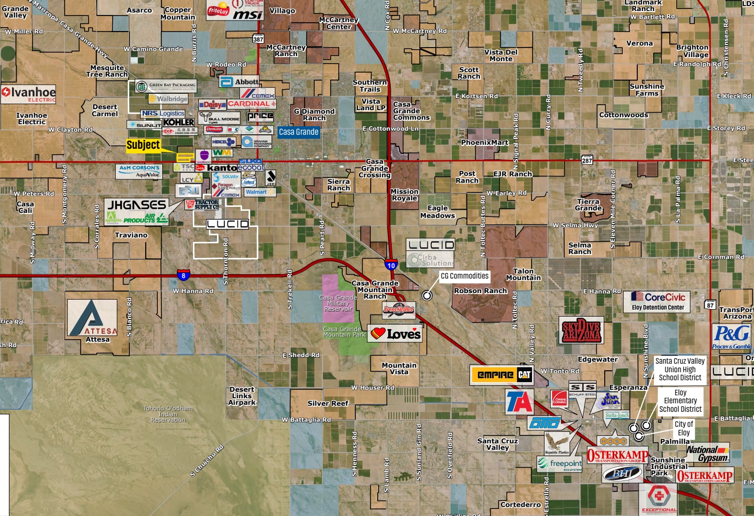 W/NWC Highway 84 & Burris Road, Casa Grande, AZ à vendre Photo principale– Image 1 sur 12