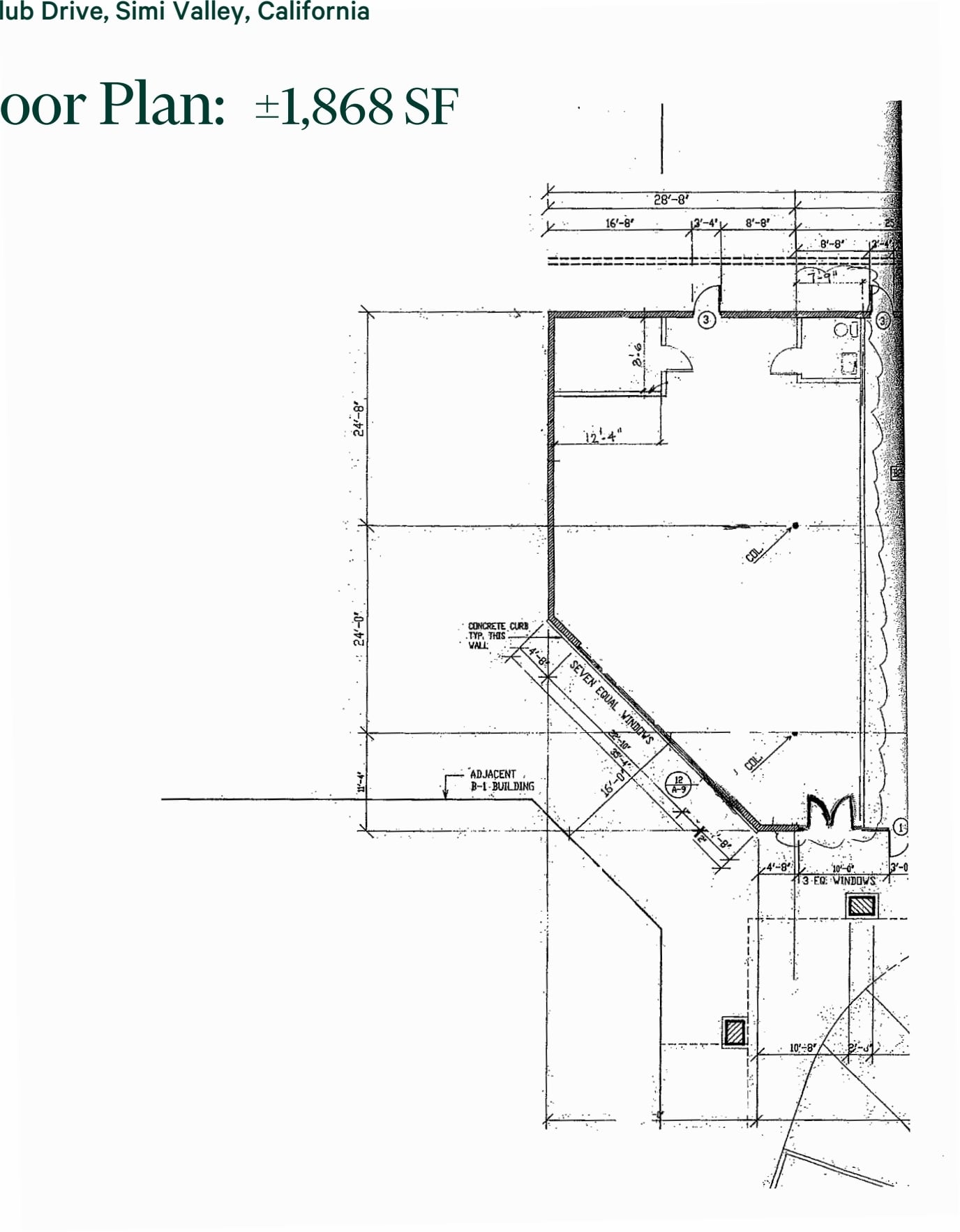 501-591 Country Club Dr, Simi Valley, CA à louer Plan d’étage– Image 1 sur 1