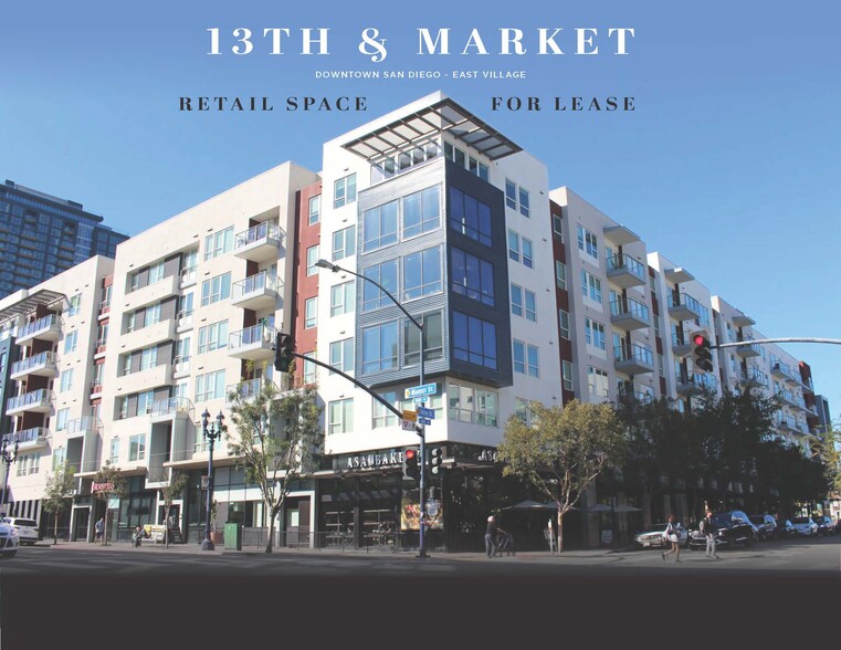 1330-1350 Market St, San Diego, CA à louer - Photo de l’immeuble – Image 1 sur 2