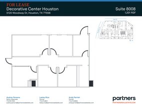 5120 Woodway Dr, Houston, TX à louer Plan de site– Image 1 sur 1