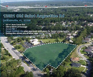 Plus de détails pour 12021 Old Saint Augustine Rd, Jacksonville, FL - Terrain à vendre