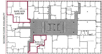 510 Plaza Dr, College Park, GA à louer Plan d’étage– Image 1 sur 1