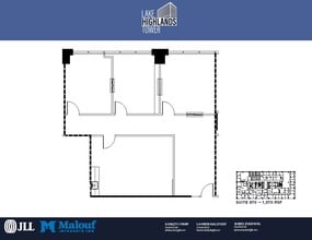9330 Lyndon B Johnson Fwy, Dallas, TX à louer Plan d’étage– Image 1 sur 1