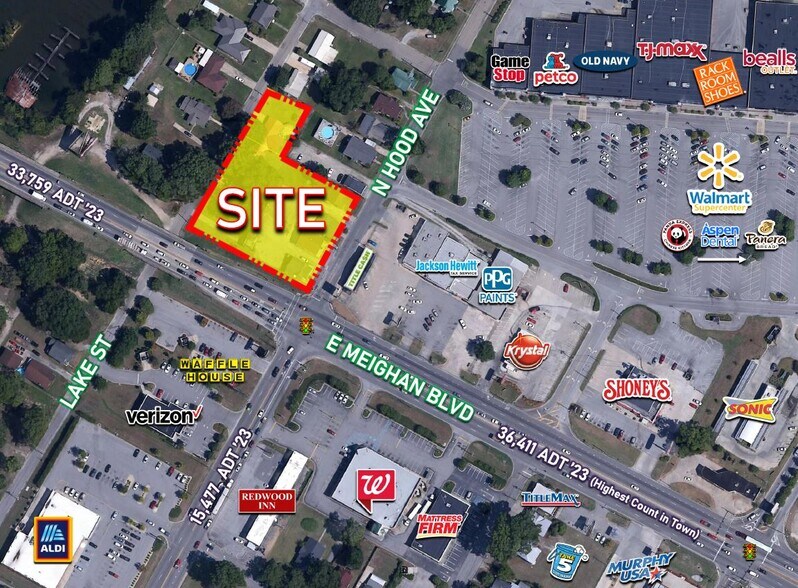 302 N Hood Ave, Gadsden, AL à louer - Photo de l’immeuble – Image 1 sur 4
