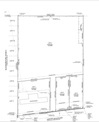 Plus de détails pour 9050 Airport Blvd, Mobile, AL - Terrain à vendre