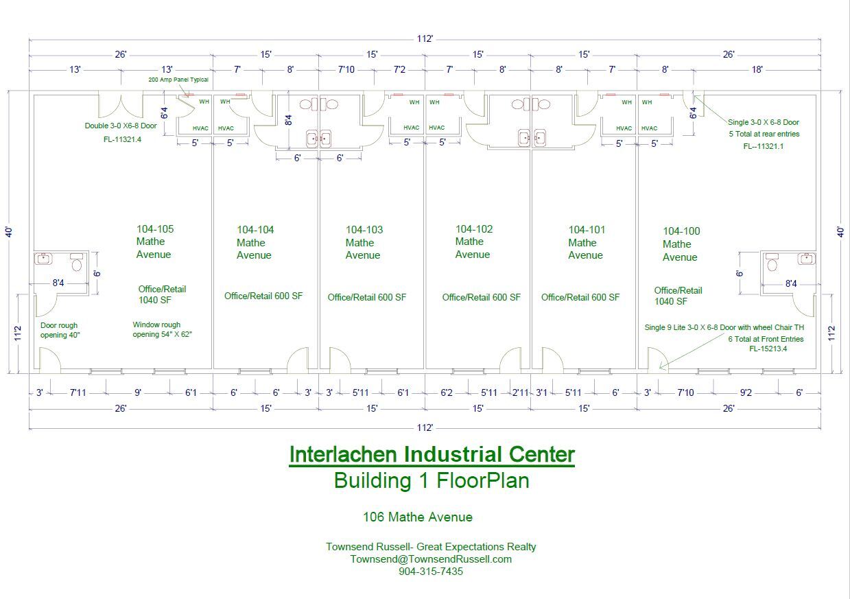 106 Mathe Ave, Interlachen, FL à louer Plan d’étage– Image 1 sur 17