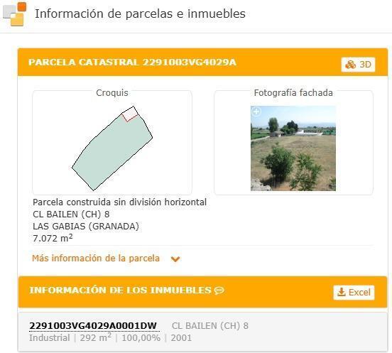 Terrain dans Las Gabias, Granada à vendre - Plan de site – Image 2 sur 3