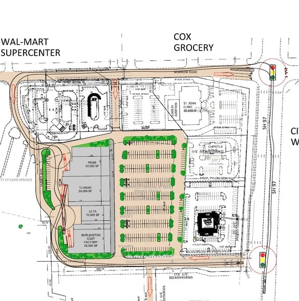 440 Wilson Ave, Sand Springs, OK à louer - Plan de site – Image 3 sur 5