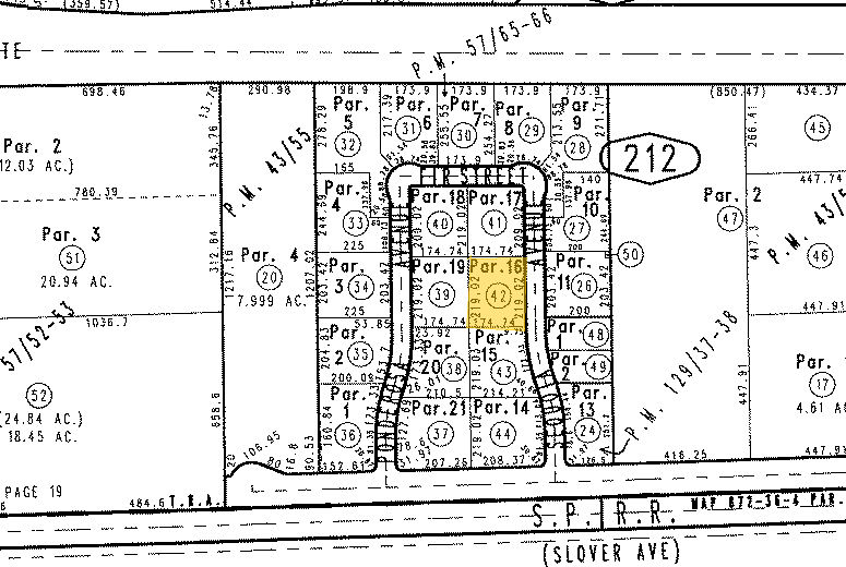 375 N Sequoia Ave, Ontario, CA à louer - Plan cadastral – Image 2 sur 3
