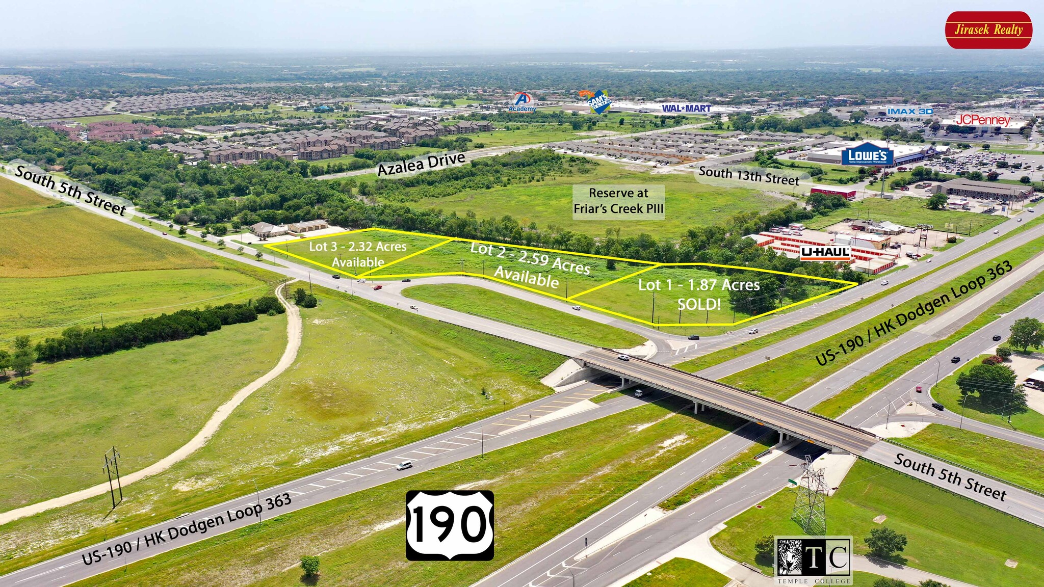 SW HK Dodgen Loop 363 & S 5th St, Temple, TX à vendre Photo de l’immeuble– Image 1 sur 8