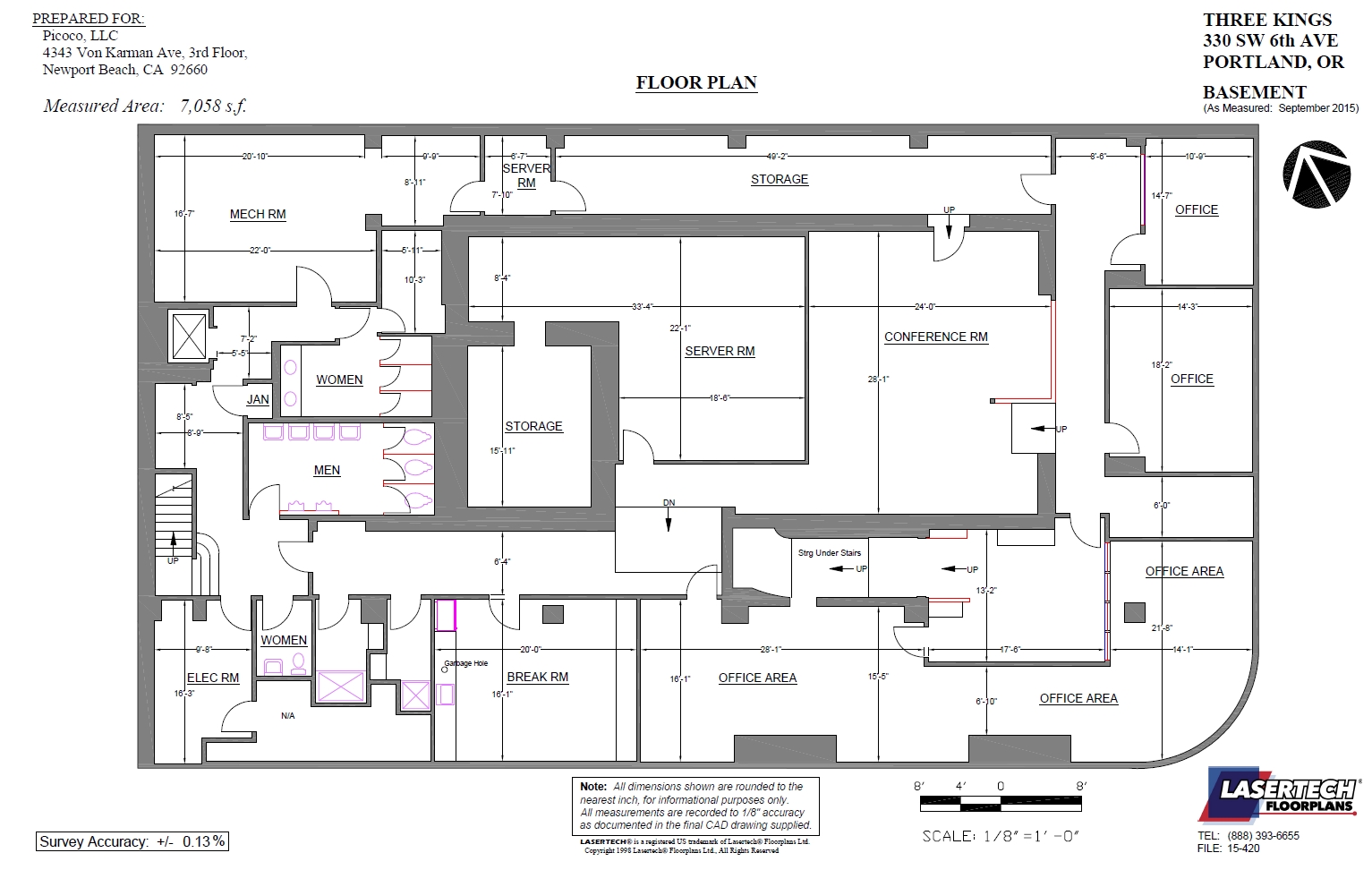 320 SW 6th Ave, Portland, OR à louer Plan d’étage– Image 1 sur 1