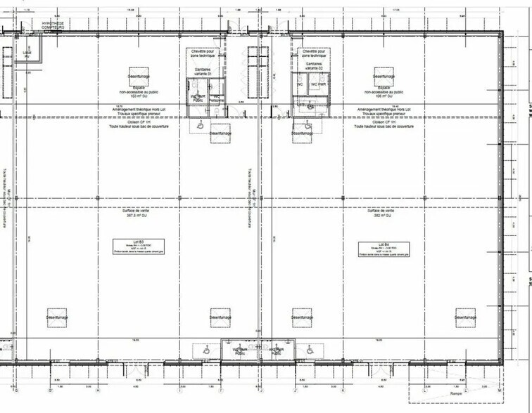 Local commercial dans Caen à louer - Plan d’étage – Image 3 sur 3