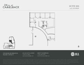 2375 E Camelback Rd, Phoenix, AZ à louer Plan d’étage– Image 1 sur 1