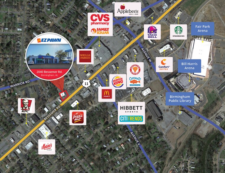 2040 Bessemer Rd, Birmingham, AL à vendre - Photo de l’immeuble – Image 3 sur 4
