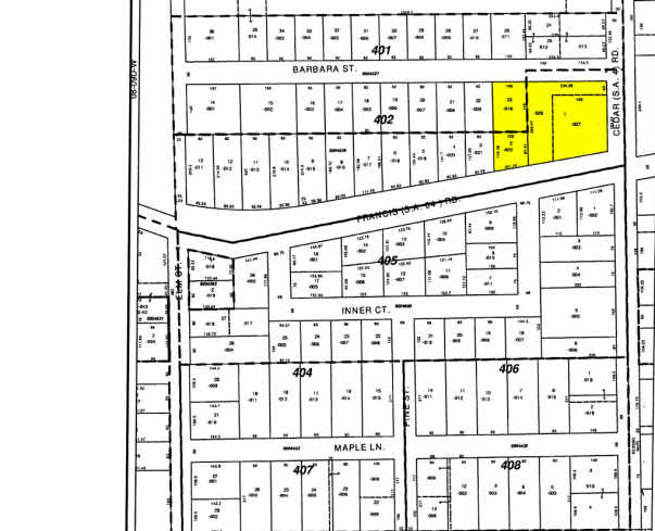 1301 N Cedar Rd, New Lenox, IL à vendre - Plan cadastral – Image 3 sur 3