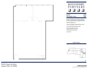 25231 Paseo de Alicia, Laguna Hills, CA à louer Plan de site– Image 1 sur 1