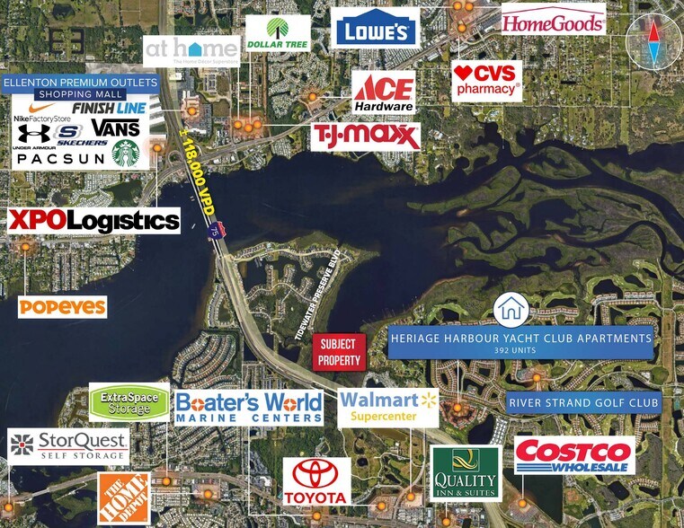 Tidewater Preserve Blvd, Bradenton, FL à vendre - Photo de l’immeuble – Image 3 sur 8