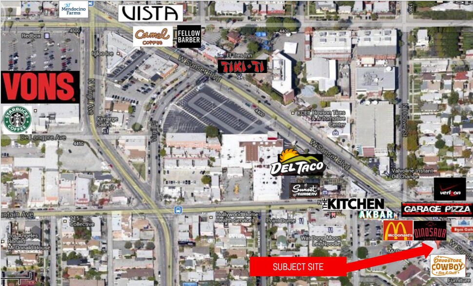 4330-4334 W Sunset Blvd, Los Angeles, CA à louer - Photo de l’immeuble – Image 2 sur 10