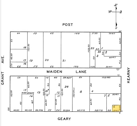 2 Geary St, San Francisco, CA à louer - Plan cadastral – Image 3 sur 23