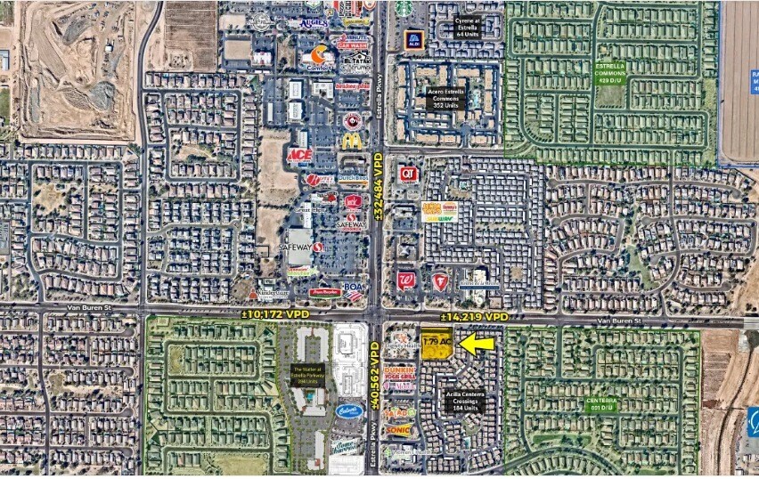 Estrella Pkwy & Van Buren St, Goodyear, AZ à vendre Photo principale– Image 1 sur 3
