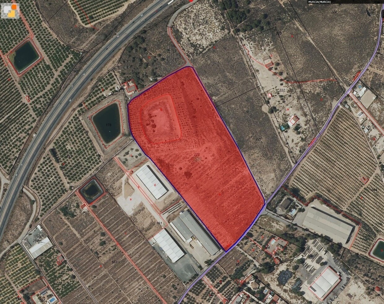 Carretera de Fortuna, S/N, Murcia, Murcia à vendre Aérien– Image 1 sur 3