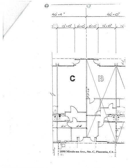 1890 E Miraloma Ave, Placentia, CA à louer - Plan de site – Image 2 sur 23