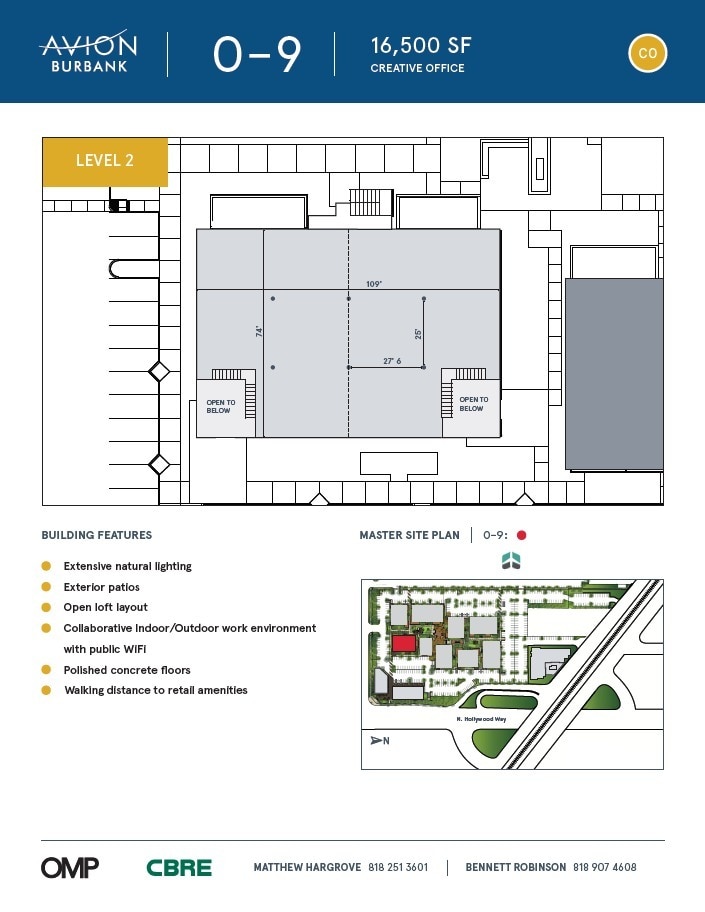 3021-3025 N Hollywood Way, Burbank, CA à vendre Plan d’étage– Image 1 sur 1