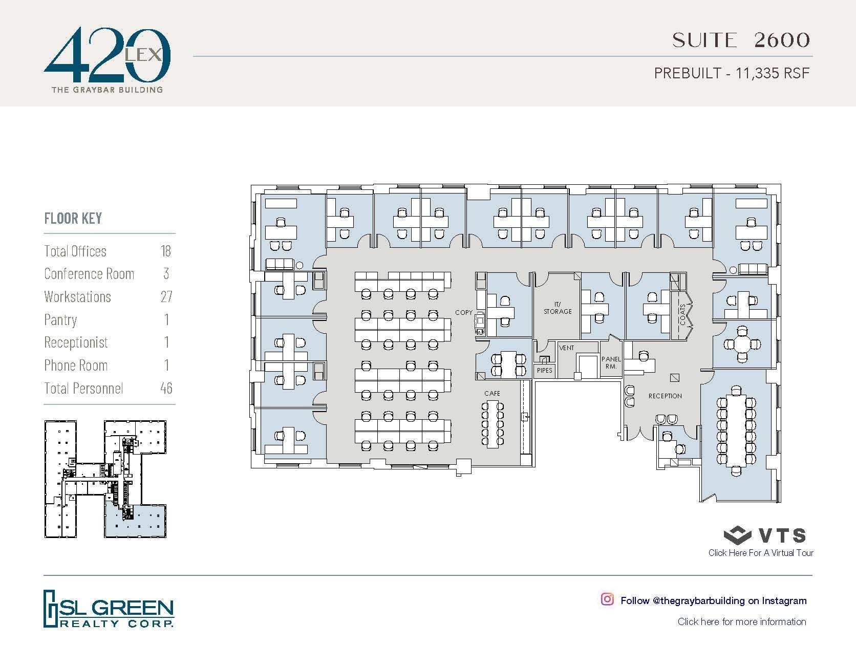 420 Lexington Ave, New York, NY à louer Plan d’étage– Image 1 sur 4