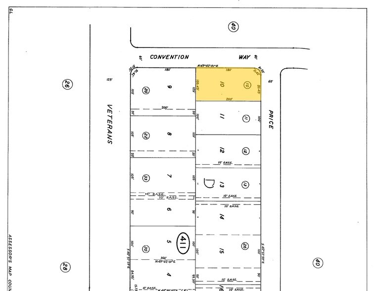 465 Convention Way, Redwood City, CA à vendre - Plan cadastral – Image 3 sur 3