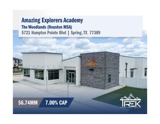 Plus de détails pour 5721 Hampton Pointe Blvd, Spring, TX - Local commercial à vendre
