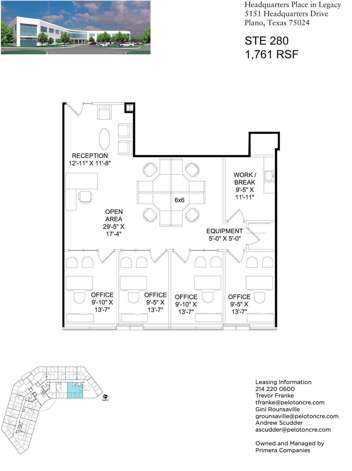 8560 Belleview Dr, Plano, TX à louer Plan d’étage– Image 1 sur 1