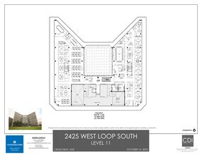2425 West Loop South, Houston, TX à louer Plan d’étage– Image 1 sur 1