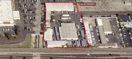 1705 S Mountain Ave, Monrovia, CA - VUE AÉRIENNE  vue de carte