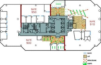 18100 Von Karman Ave, Irvine, CA à louer Plan d’étage– Image 1 sur 1