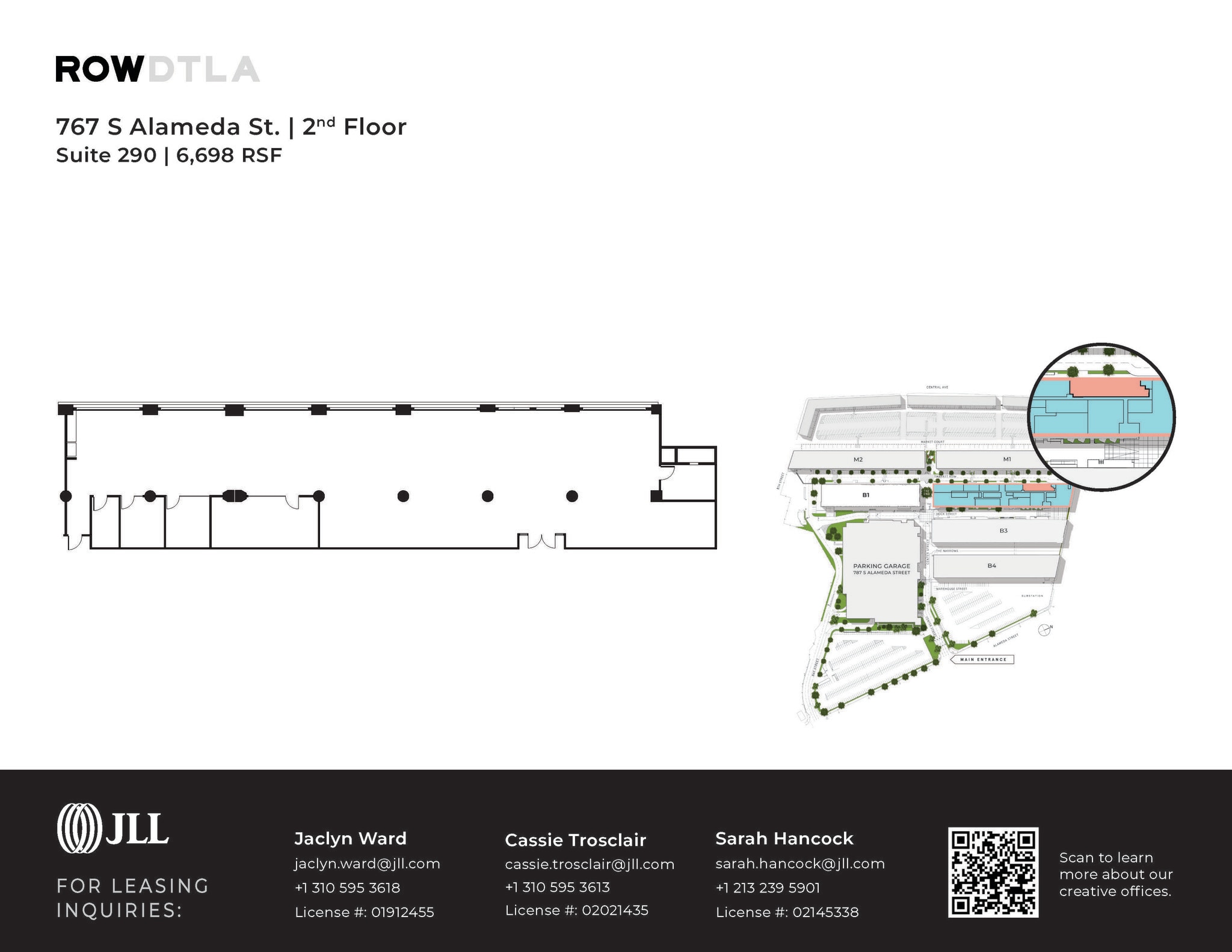 777 S Alameda St, Los Angeles, CA à louer Plan d’étage– Image 1 sur 1