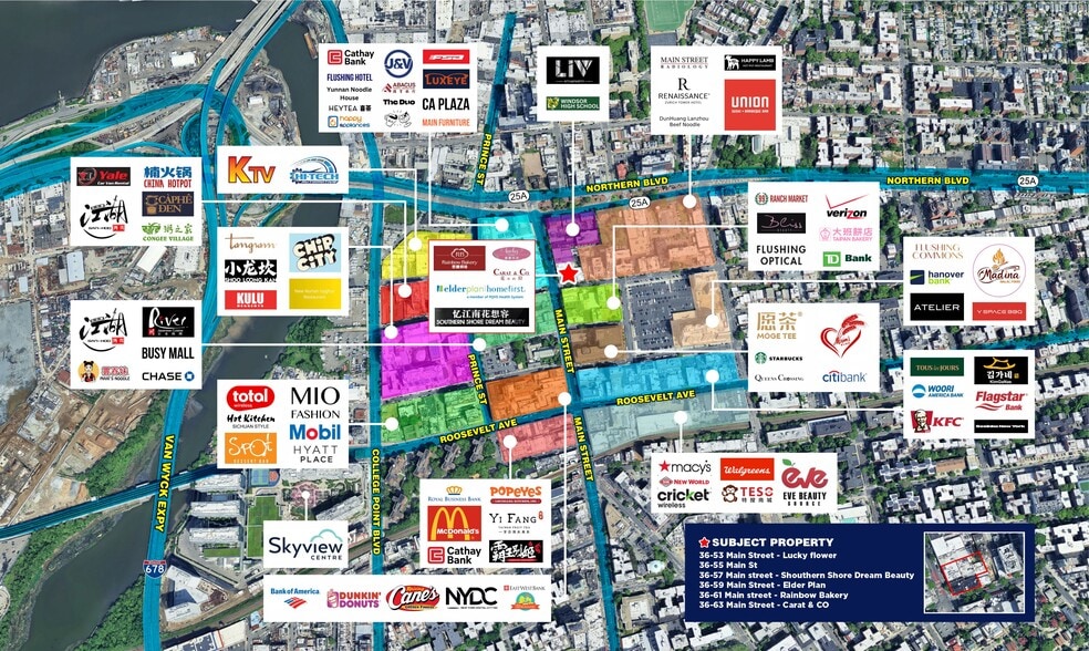 36-53 Main Street, Flushing, NY à louer - Photo de l’immeuble – Image 3 sur 3