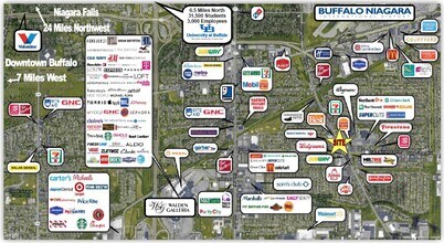 600 Dick Rd, Buffalo, NY - VUE AÉRIENNE  vue de carte