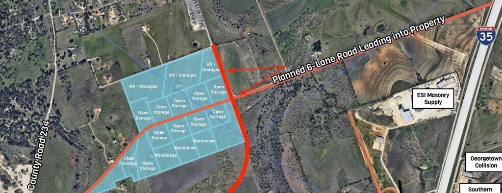 TBD County Road 146, Georgetown, TX à louer - Photo de l’immeuble – Image 1 sur 3