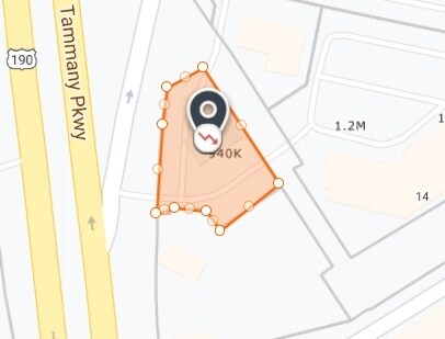 1256 N Highway 190, Covington, LA à vendre - Plan cadastral – Image 2 sur 2